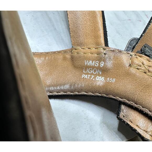 Report Suede Size 9 Strappy High Heel Shoes Black Quiet Luxury Party - Picture 10 of 12